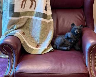 Hancock &Moore Leather Recliner