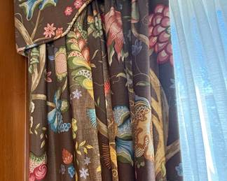 Drapery in this room waiting to go home with you!