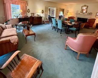 The formal living area