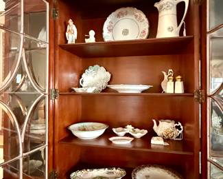 Selection of serving pieces