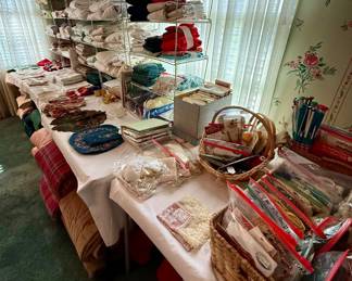 Linens selection