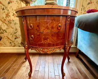 Gorgeous French Louis XV style demi-lune (one of two!)