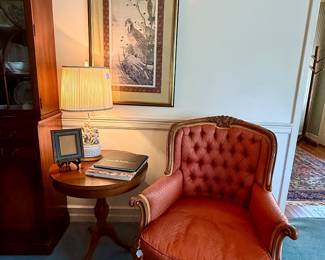 Beautiful tufted armchair