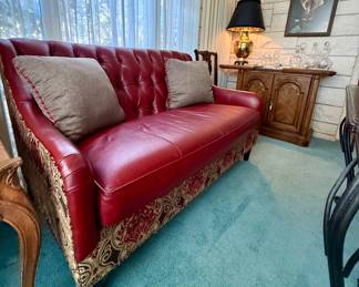 Great leather sofa