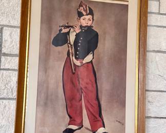 “The Fifer” print by Edouard Manet