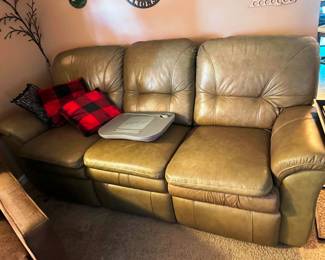 leather sofa