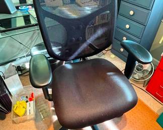 Two office chairs