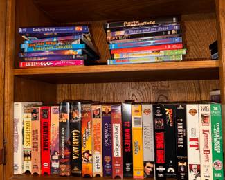 Vintage VHS/DVD's