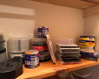 Blank CD's, etc.