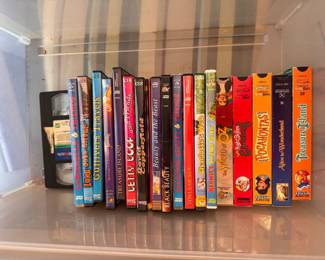 VHS/DVD's