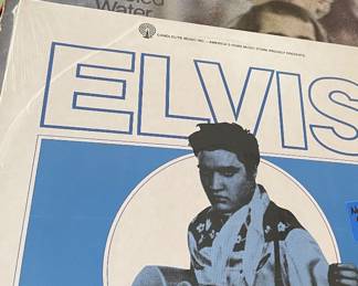 Vinyl, Unopened Elvis, Johnny Cash, Simon & Garfunkle