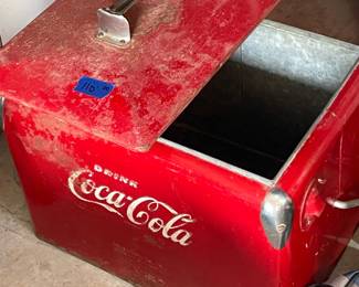 Vintage Coke Cooler