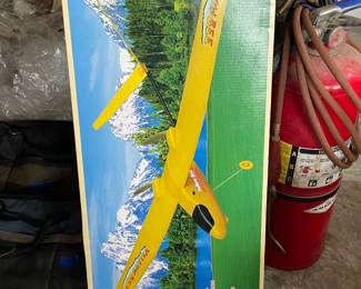 New in box Yellow Bee Plane