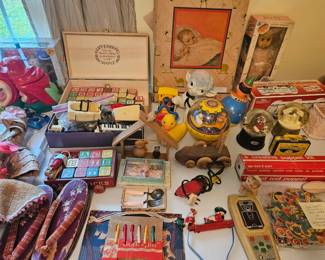 children's toys, games, dolls