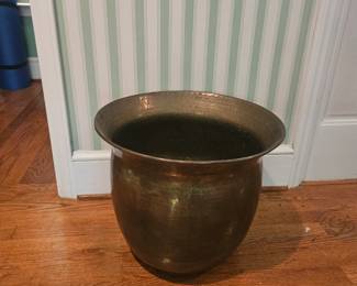 Large Brass Pot