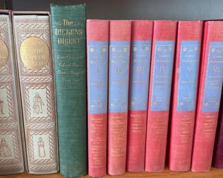 Vintage: Historical Wonderbook 1884, Works of Fenimore Cooper 1892, poetry, Grim's Fairy Tales, 1947 Fireside Book of Folk Songs