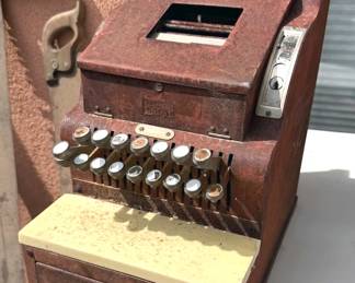 Antique cash register