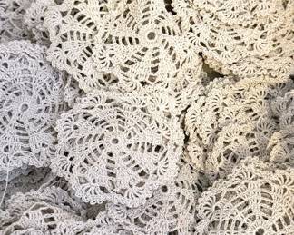 Crocheted pieces