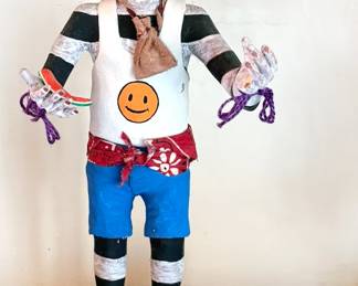 Watermelon clown kachina