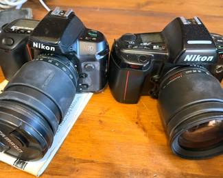 Nikon N70 + N90 SLR + assorted lenses