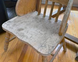 Antique child's chair
