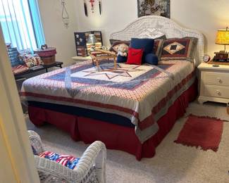 This item (Bed & Nightstands only) is available for PRESALE.  Please text photo to 760-668-0554 to purchase.  We accept Zelle