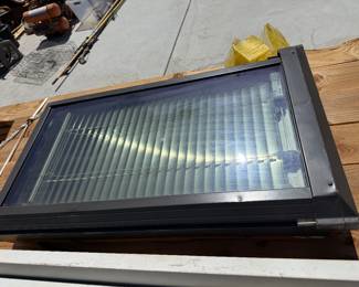 Brand new window with interior built in blinds