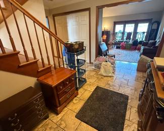 FIRST LEVEL-Entrance. Turn right for dining room and kitchen.