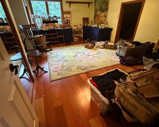 Bedroom to right of stairs