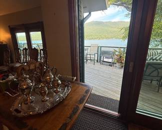 Entrance to deck