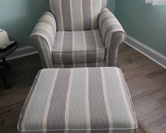 Chair and ottoman