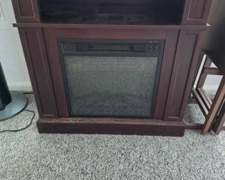 Small electric fireplace 