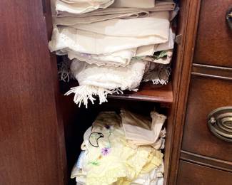Antique linens