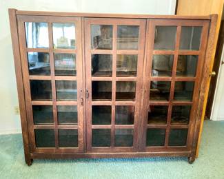 Craftsman Mission Bookcase- Life Time Furniture (Stickley competitor)