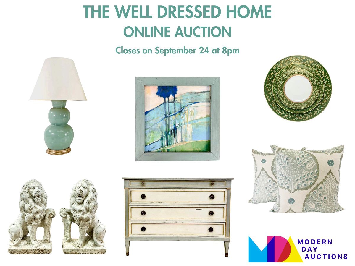 The Well Dressed Home Online Auction