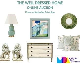 The Well Dressed Home Online Auction