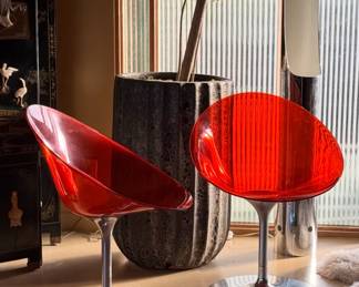 Eros chairs by Kartell 