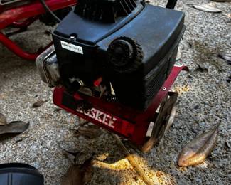 #21 Husky Gas powered Mini Tiller $35.00