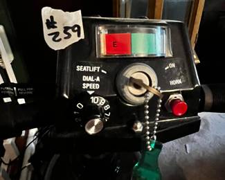 #259 Pride Jazzy mobility Scooter - currently doesn't work with paperwork $35.00