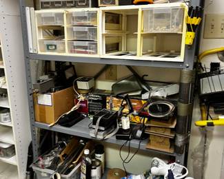 #178 Metal 5 Shelf Rack - Saturday Move - 36"x12x64 $75.00
