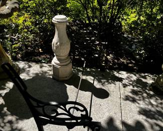 #36 Cast Iron Set of Sides for Metal Bench $50.00