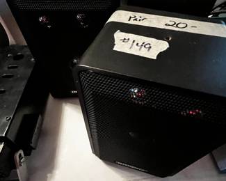 #149 Pair of Speakers by Insignia 5x5x8 $20.00