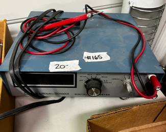 #165 Bell and Howell Digital Multimeter $20.00