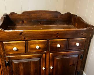 #84 Dry Sink w/2 doors and 2 drawers - 36x18x37 $75.00