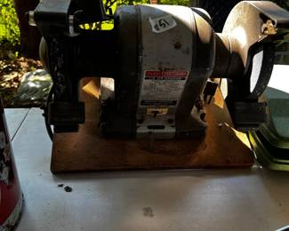 #51 Craftsman 1/3 HP Grinder w/light $45.00