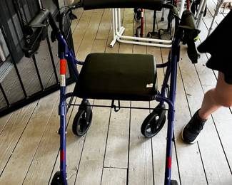 #183 Lumminex Tall Rollater Walker - doesn't have a basket $40.00