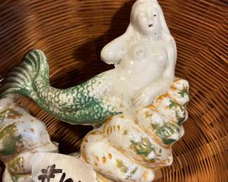 #100 Vintage Japan Nude Mermaid $20.00