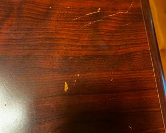 #86 Laminate 2 Drawer Filing Cabinet (as is some scratches on top) - 31Wx20Dx31T (no key) $45.00