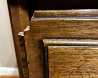 #200 Century Furniture of Distinction Chest of 6 Drawers w/2 Doors - 40x17x55 (has a chip on one lower drawer) $100.00