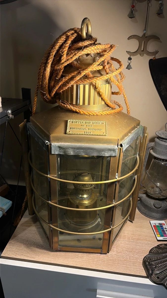 Clipper Ship Lamp No. 1255 1st Ed